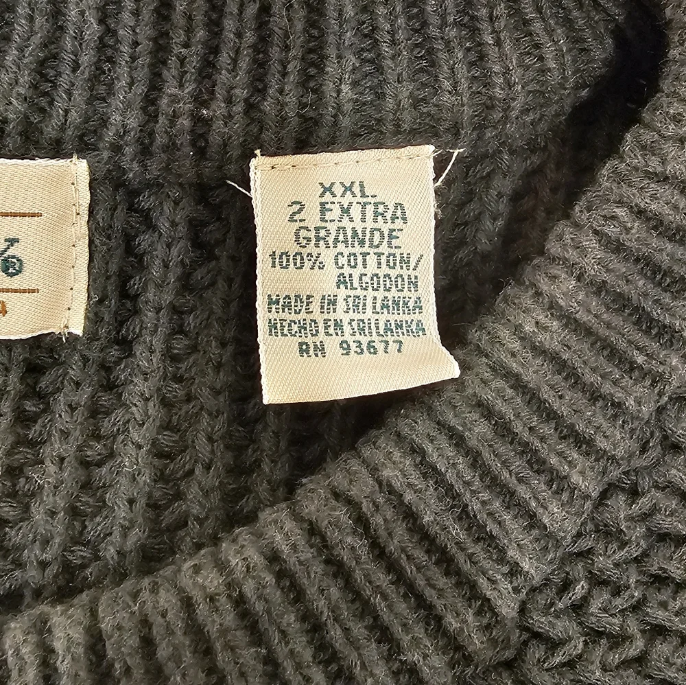 Vintage Aunthentic St. John's Bay Est. 1984 Men's Green Crewneck Sweater--XXL - Picture 7 of 8